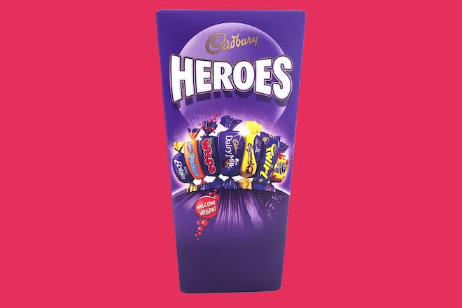 Box of Cadbury Heroes