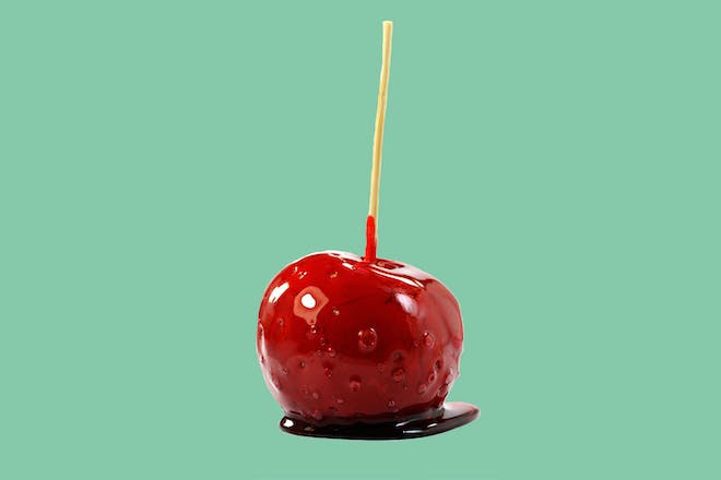 A toffee apple