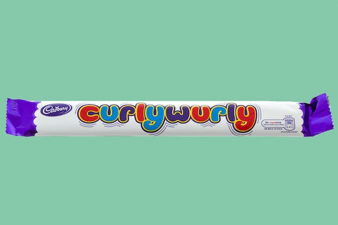 Cadbury's Curly Wurly chocolate bar