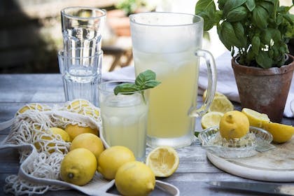 Lemonade and lemons